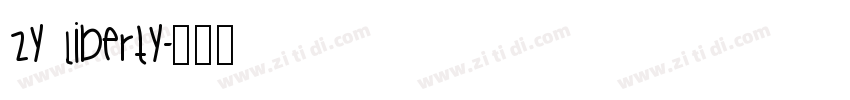 zy liberty字体转换